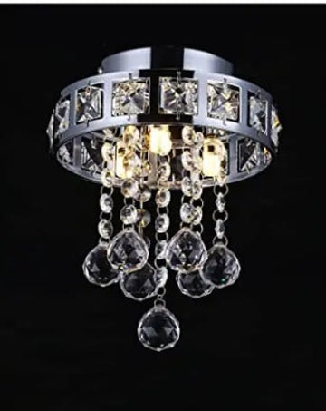 Modern LED Bulb Ceiling Light Pendant Fixture Lighting Crystal Chandelier jorunhe.com